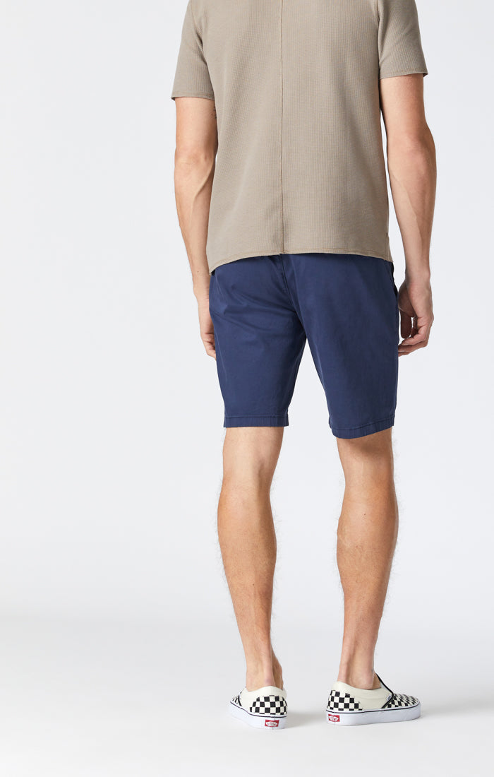 JACOB SHORTS IN DARK NAVY TWILL - Mavi Jeans