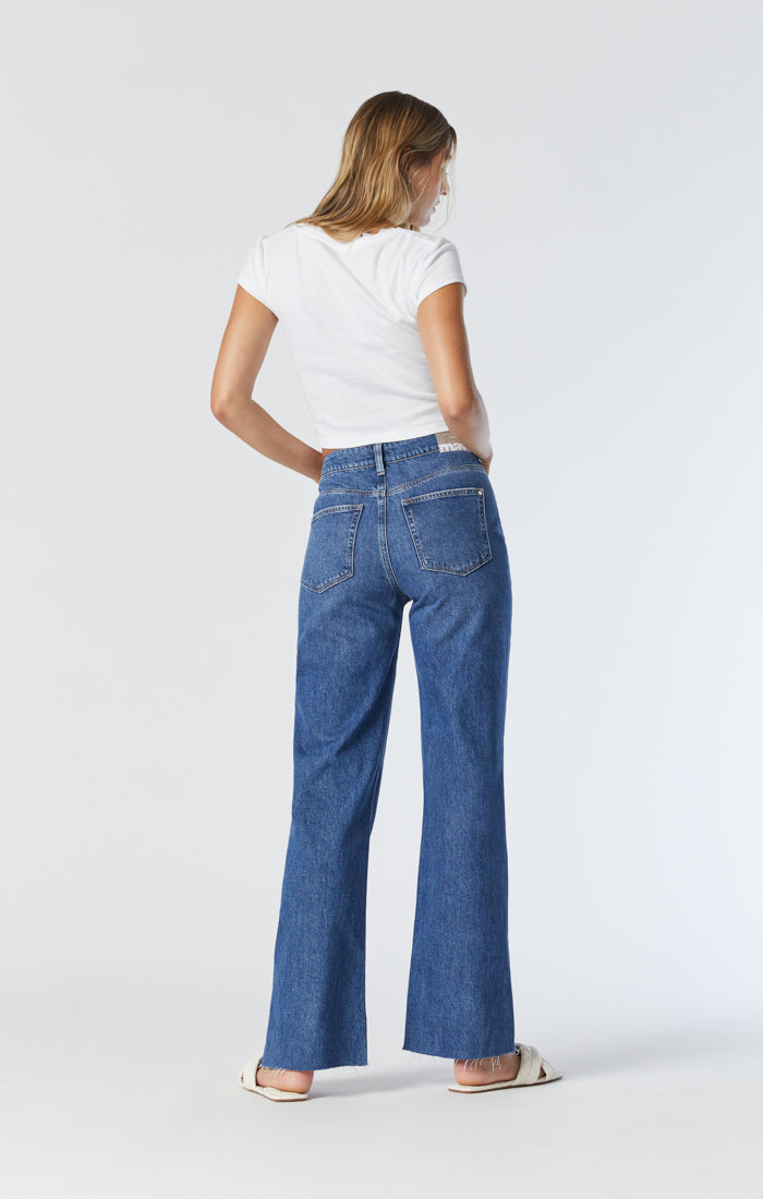 Womens Pants Blue White Design Denim Classic Fit Basic Editions 6 8 10 14  16 NWT