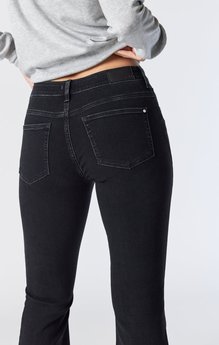 SYDNEY FLARE IN DARK SMOKE FEATHER BLUE - Mavi Jeans