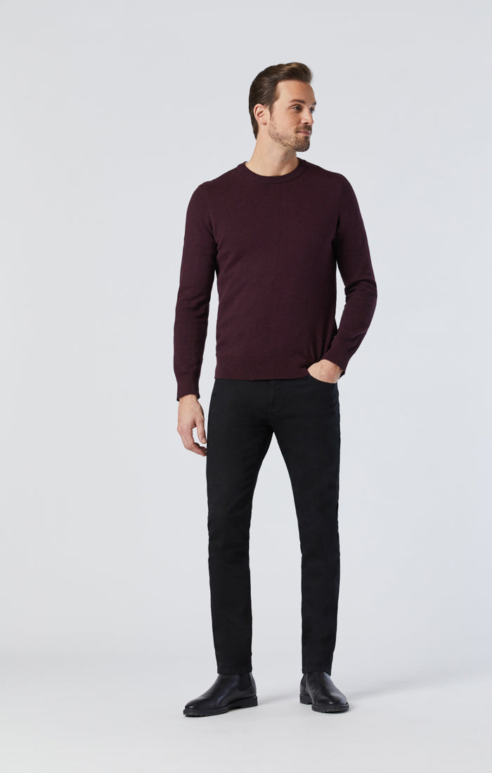 JAMES SKINNY IN DOUBLE BLACK SUPERMOVE - Mavi Jeans