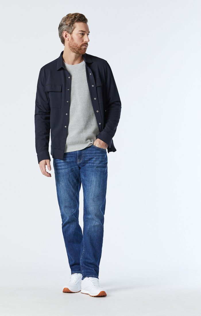 Mavi zach straight leg hot sale jean