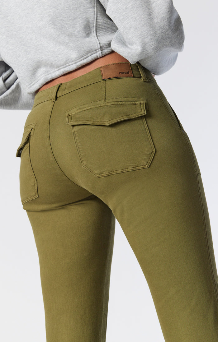 IVY SLIM CARGO PANTS IN BRANCH TWILL - Mavi Jeans