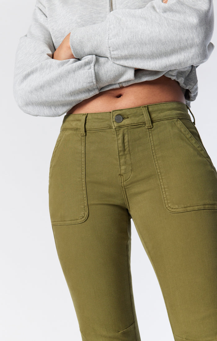 IVY SLIM CARGO PANTS IN BRANCH TWILL - Mavi Jeans