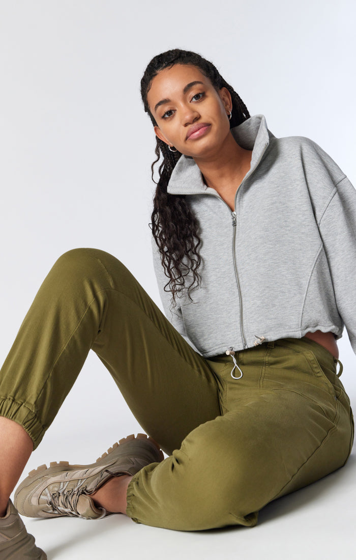IVY SLIM CARGO PANTS IN BRANCH TWILL - Mavi Jeans