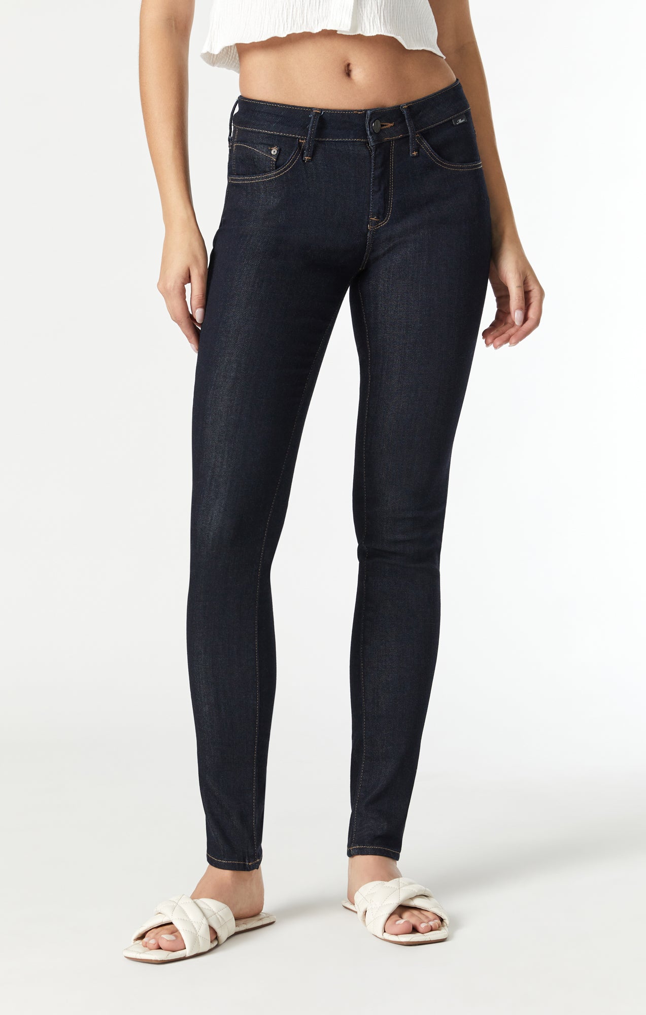 Mavi alexa mid rise hot sale skinny