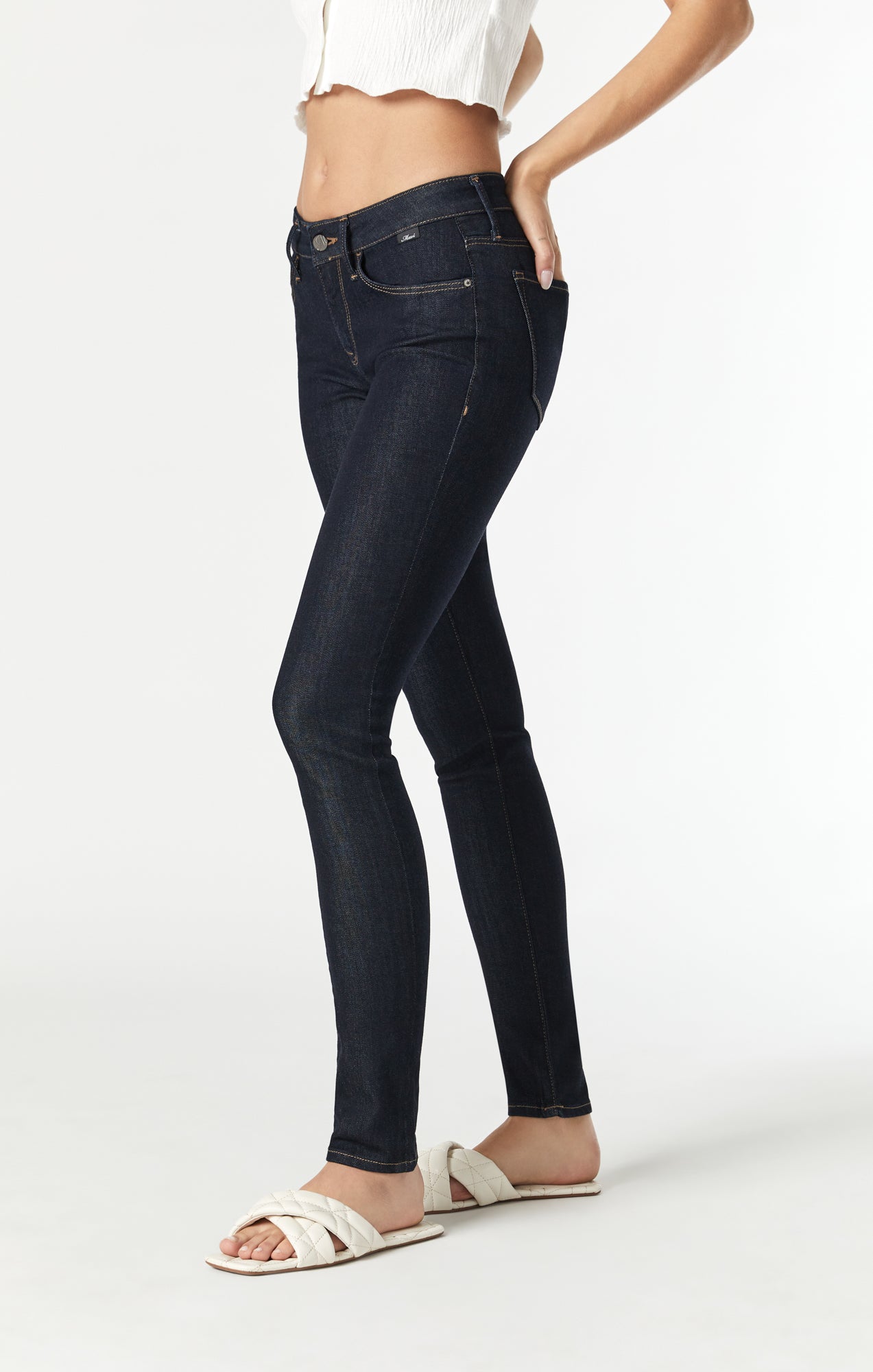 ALEXA SKINNY IN RINSE SUPERSOFT - Mavi Jeans