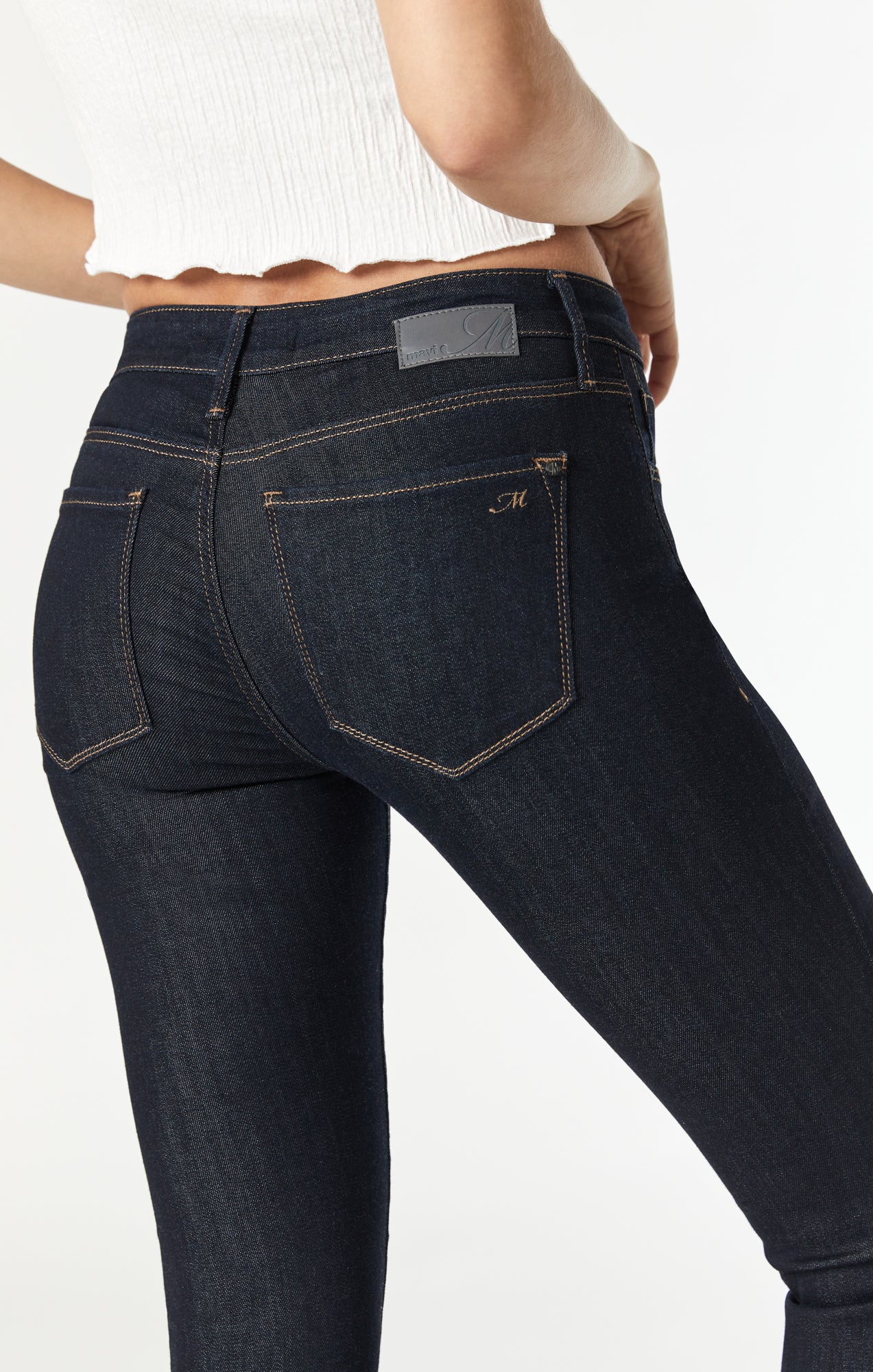 ALEXA SKINNY IN RINSE SUPERSOFT - Mavi Jeans