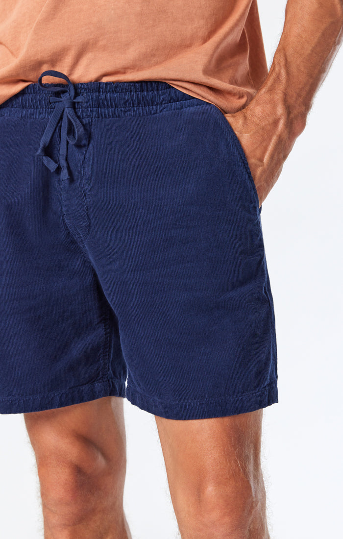 Mavi Men's Greg Shorts In Navy Summer Cord