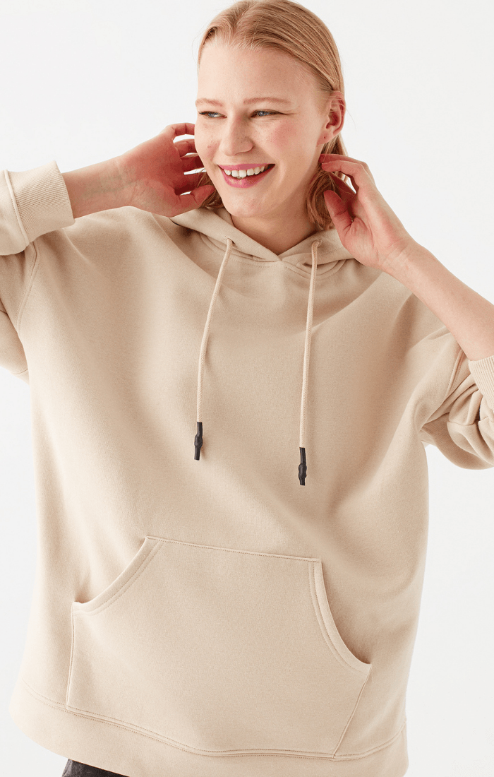 Mavi Women s Oversized Sweatshirt In Antique Beige