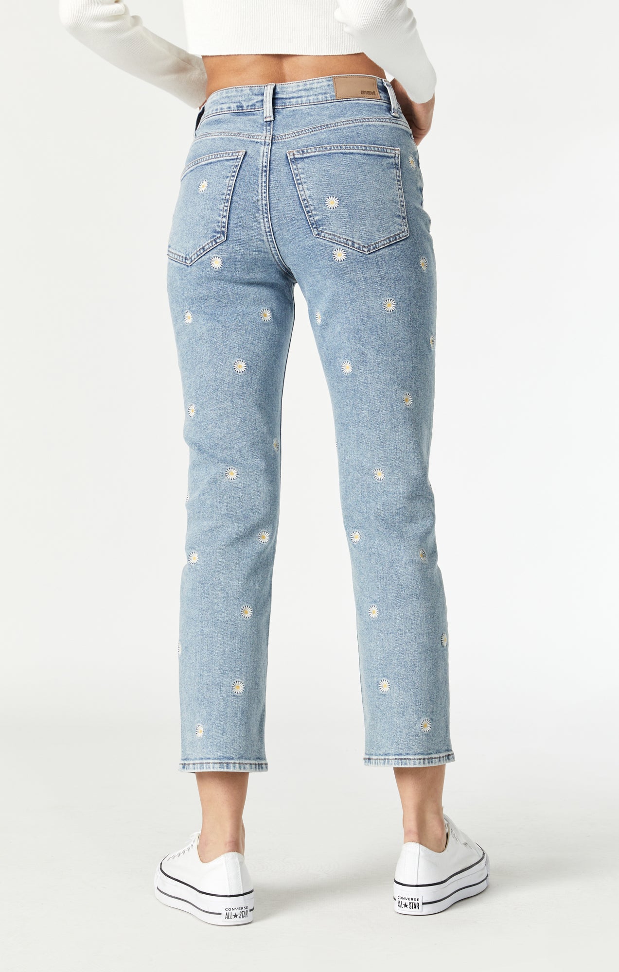 PacSun Green High Waisted Slim Flare Jeans