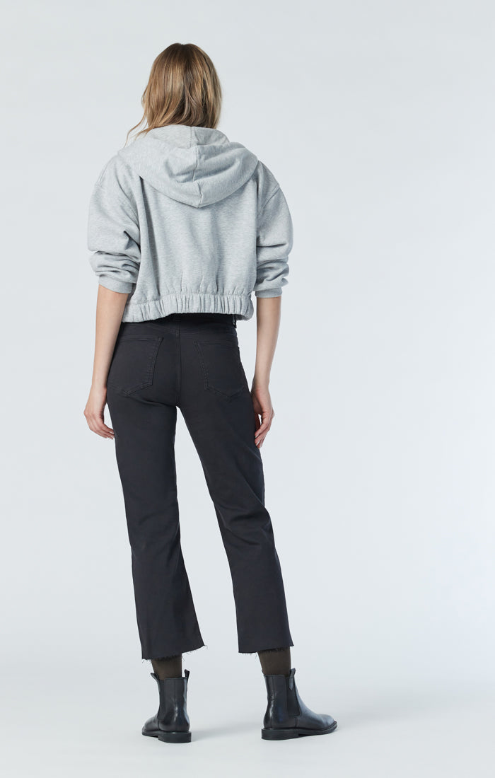 SHELIA FRONT POCKET STRAIGHT IN BLACK BEAUTY TWILL - Mavi Jeans