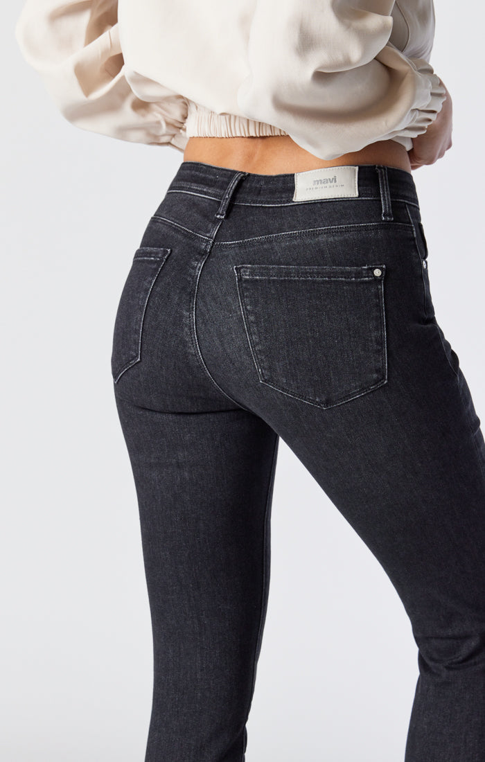 TESS SUPER SKINNY IN DARK SMOKE INDIGO SHAPE - Mavi Jeans