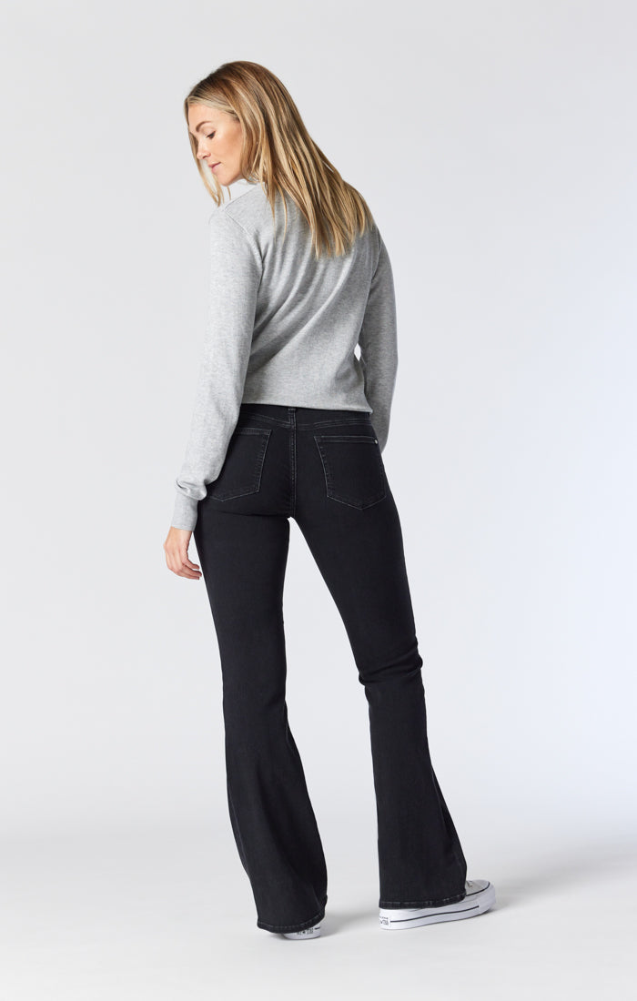 SYDNEY FLARE IN DARK SMOKE FEATHER BLUE - Mavi Jeans