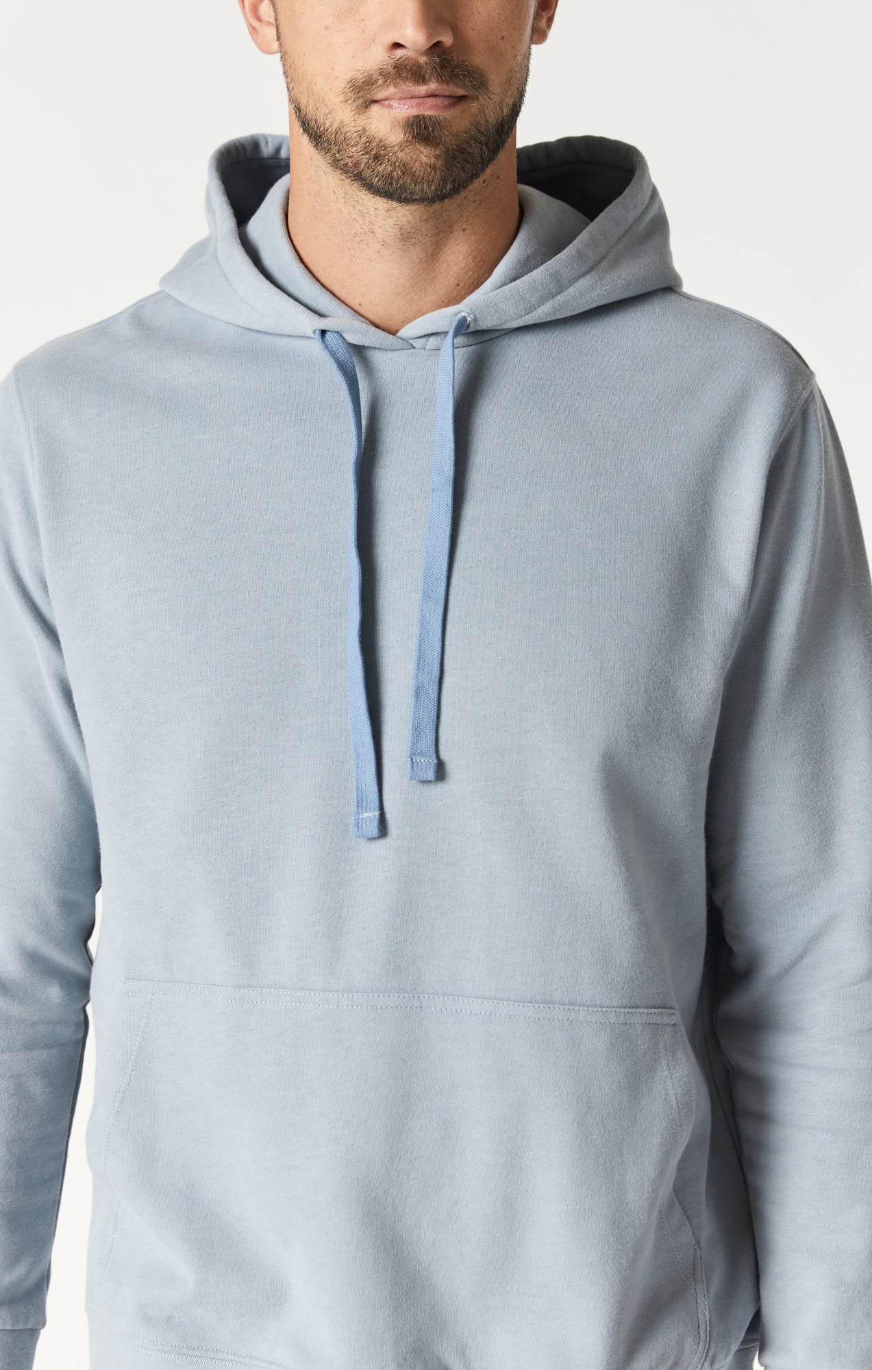Mavi Men's Natural Dyed Sweatshirt In Aluminum