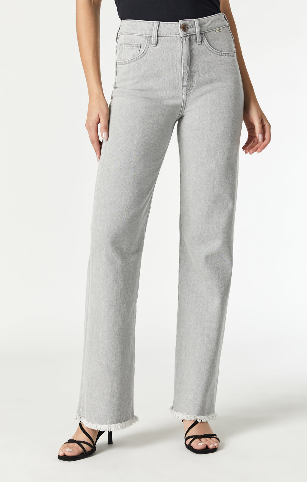 VICTORIA WIDE LEG IN STONE NATURAL DYE - Mavi Jeans