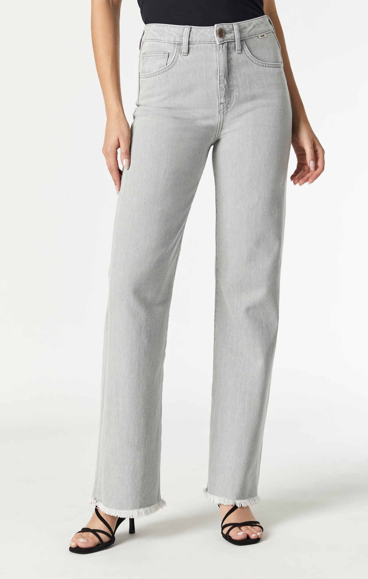VICTORIA WIDE LEG IN STONE NATURAL DYE - Mavi Jeans