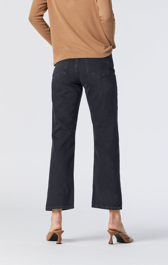 BARCELONA WIDE LEG IN DARK SMOKE ORGANIC BLUE - Mavi Jeans