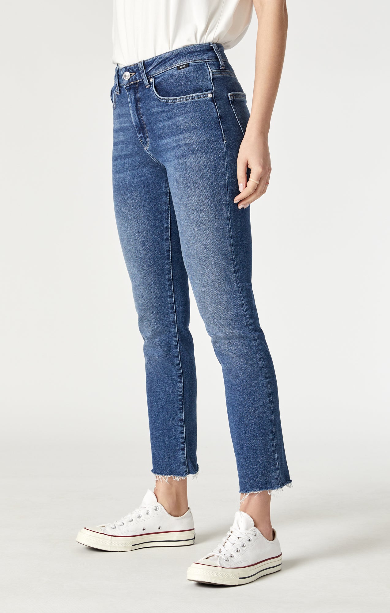 VIOLA STRAIGHT LEG IN DARK USED FLEX BLUE - Mavi Jeans