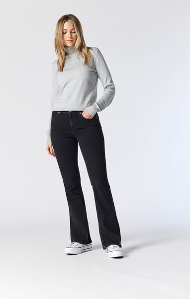 SYDNEY FLARE IN DARK SMOKE FEATHER BLUE - Mavi Jeans